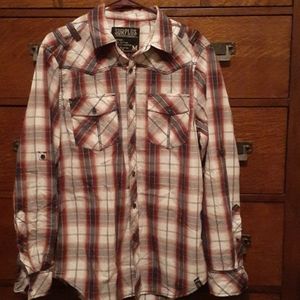 NWOT Mens button down shirt